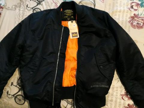 Original alpha industries bomber jacket like new
