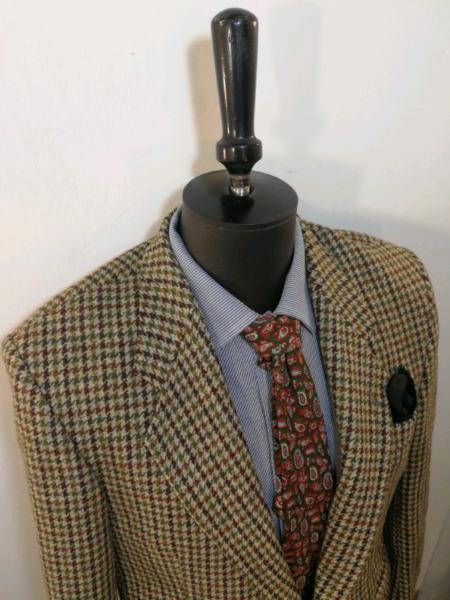 LUXURIOUS True Vintage Harris Tweed for Joel Ferrin Sports Jacket