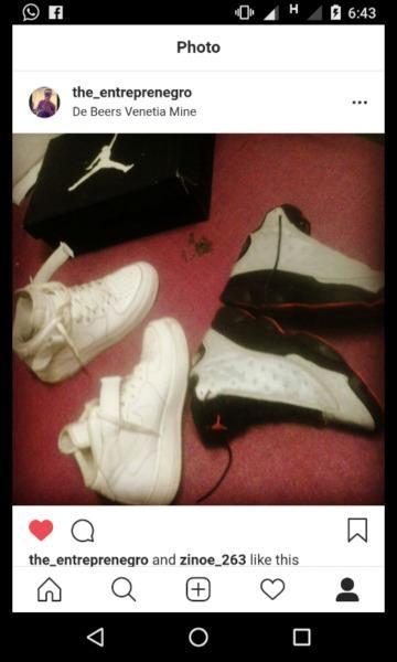 Jordan sneakers available for sale , call/whatsapp lucky 0638218822