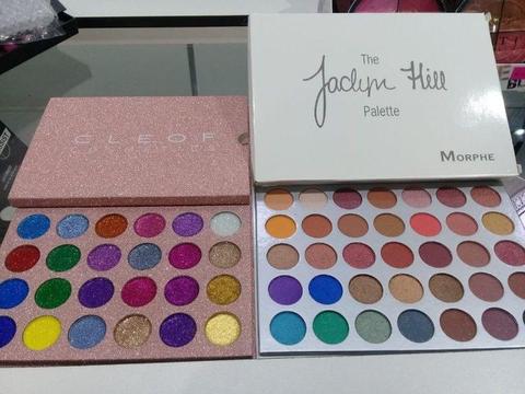 MORPHE and cleof eyeshadow R100each