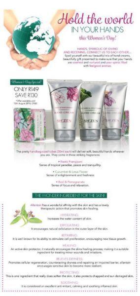 Shzen Hand cream new product