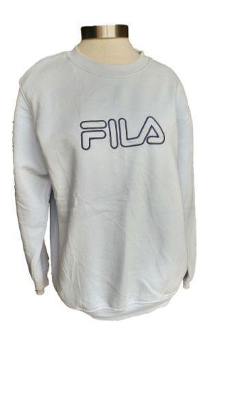 Light blue Fila hoodie - Size L