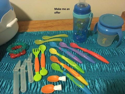 Baby Cutlery and cups