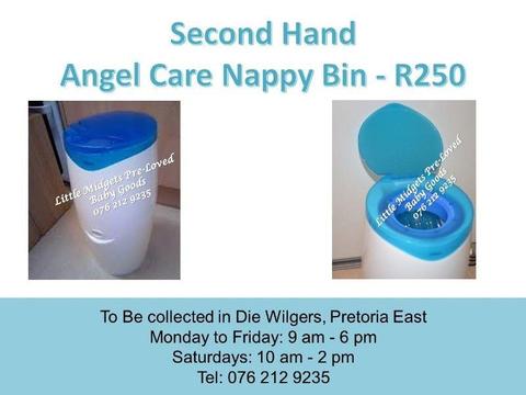 Second Hand Angel Care Nappy Bin