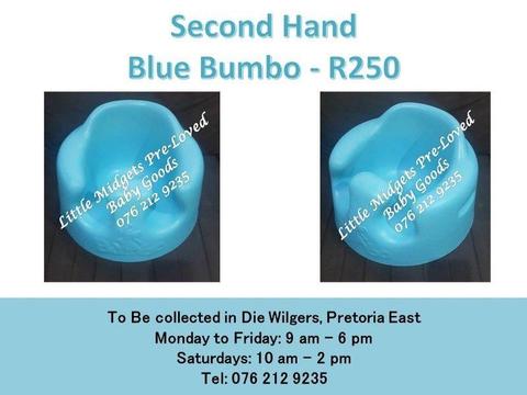 Second Hand Blue Bumbo