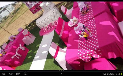 Kids themed parties and jumping castles for rent