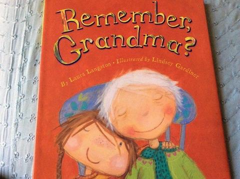 Remember Grandma story book
