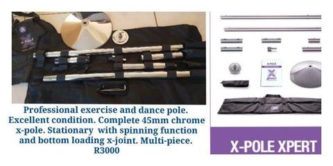 Dance and Fitness x-pole for sale