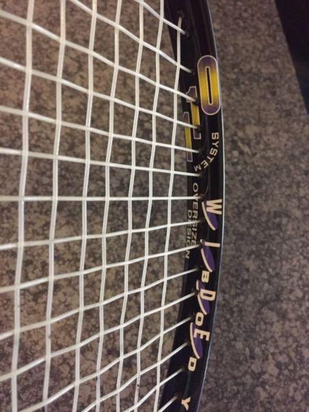 Tennis: PRO Kennex Preformer Power, 11o Widebody. R250; Prince Garphote |Pro XB mid plus. R 150