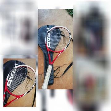 Head tennis racket & boys bicyle helmets