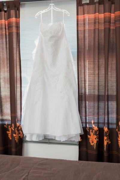 White Wedding Dress for Sale