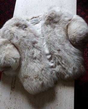 Rare Genuine, Luxurious and Rare Derbers Arctic Fox Fur Sleeveless Gilet/Waistcoat