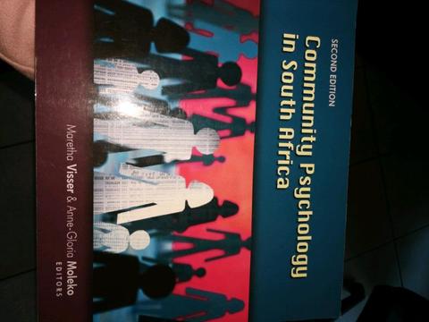 Community psychology in South Africa book
