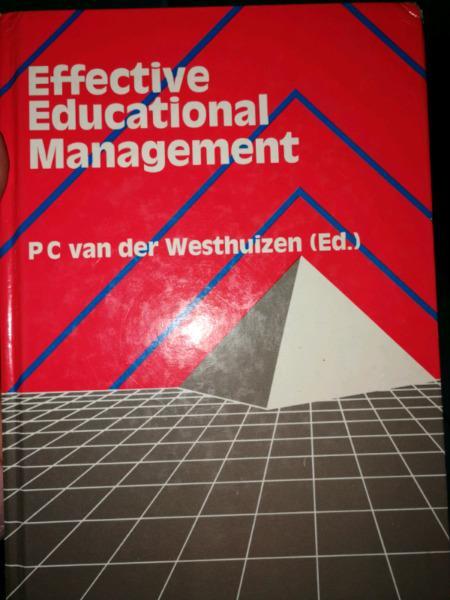 Effective Education Management book