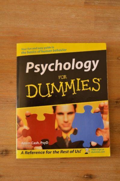 Psychology For Dummies by Adam Cash