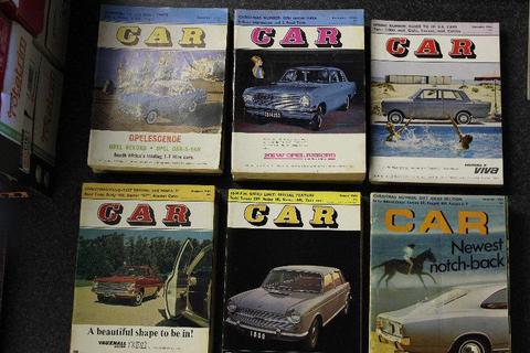 South African CAR Magazines - 1962 to 1980
