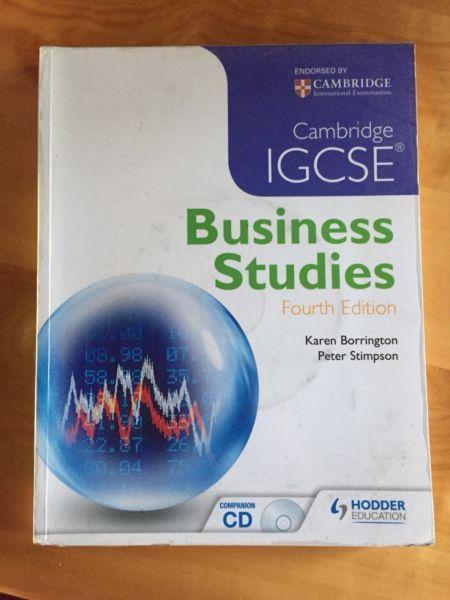 Business Studies Cambridge IGCSE