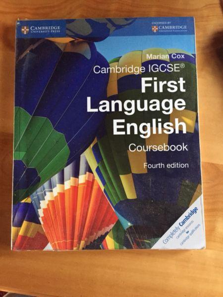 First Language English Cambridge IGCSE