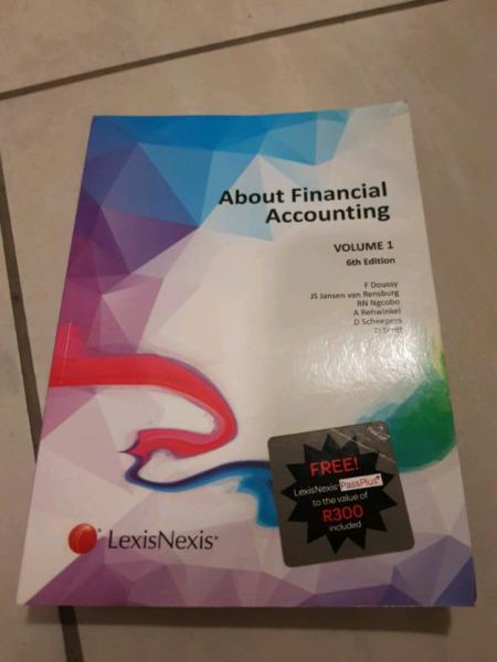 About Financial Accounting Volume 1