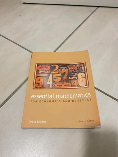 Essential Mathematics for Economics & Business