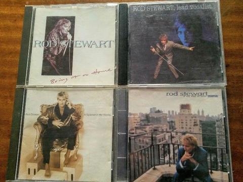 4 Rod Stewart CDs R290 negotiable for all four