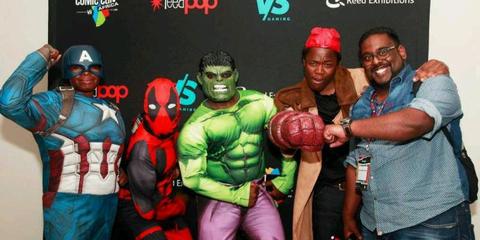 5 COMIC CON Tickets R195