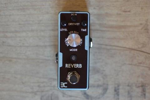 Eno Ex reverb true bypass guitar pedal