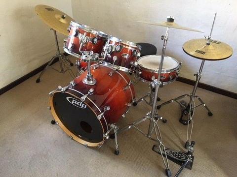 Complete Professional PDP Drum Kit - Excellent Condition