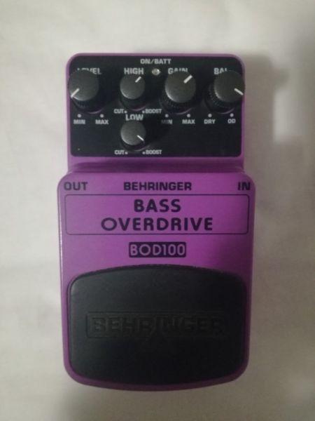 Behringer Bass Overdrive BOD100
