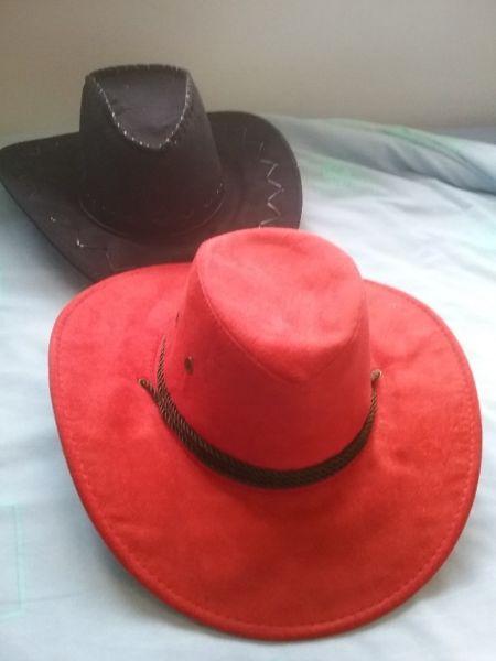 2 ladies hats as used in line dancing Cell no 0767158001 R30 for both
