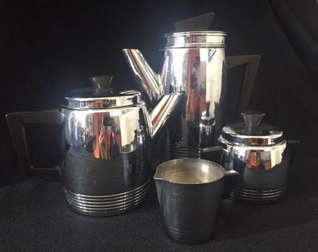 French Stainless Steel tea set