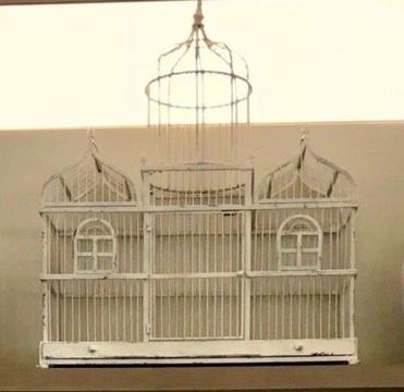 Large decorative birdcage