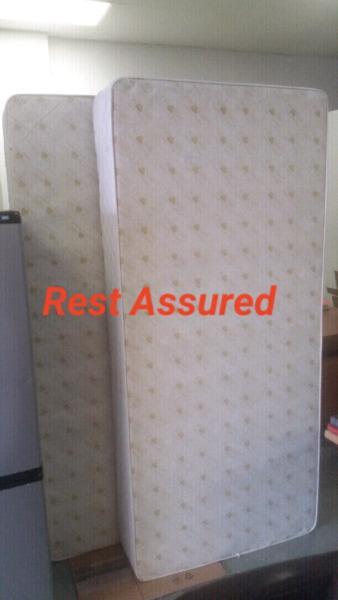 ✔ REST ASSURED Single Bed Bases (×2)