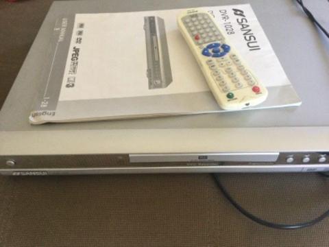 DVD player and recorder