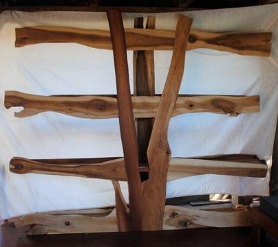 Unique 2.5 x 2.1 m Blackwood Tree Shelf for sale - NEW
