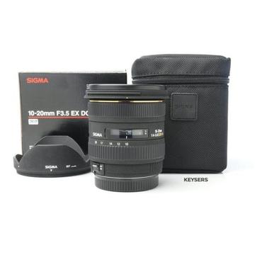 Sigma 10-20mm f3.5 DC HSM Lens for Canon