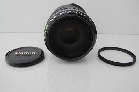 CANON EF 70-300mm 1:4-5.6 IS USM ULTRASONIC LENS