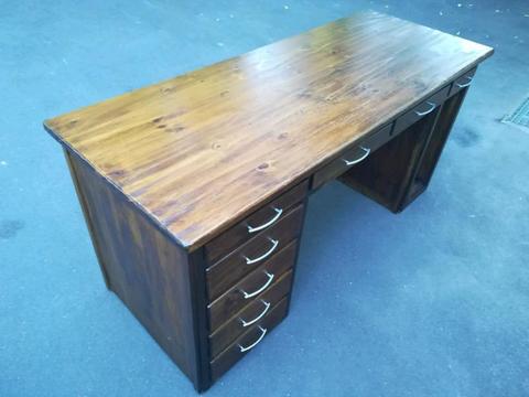 Wooden study desk