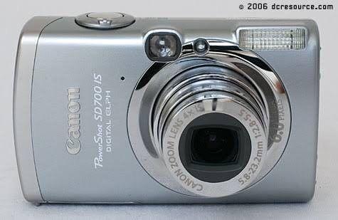 Canon Powershot SD700 IS camera