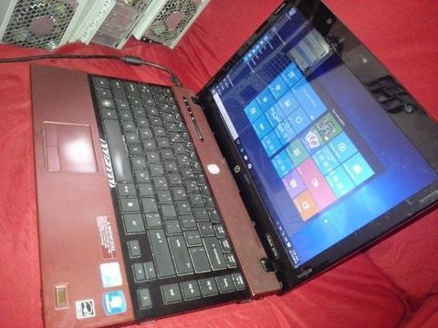 Hp ProBook 4310s Red laptop for sale, 2.26ghz, 120gb, dvd wr, charger.Webcam. Works on mains