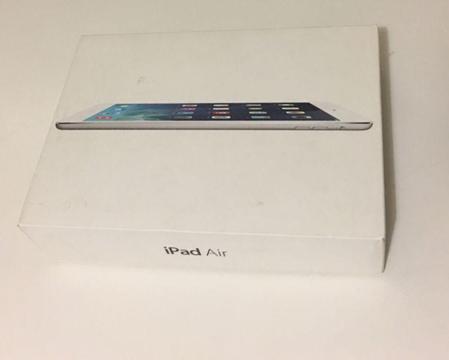 Ipad air (silver) 32 gig cellular + wifi