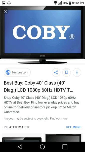 40 inch led tv