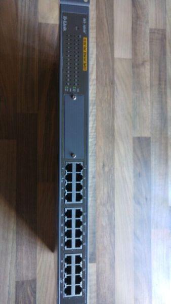 DLINK DES-1024R 24 port 10/100 Fast Ethernet Switch