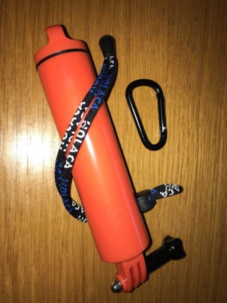 GoPro handle with storage, new