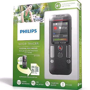Phillips voice digital recorder /dictaphone