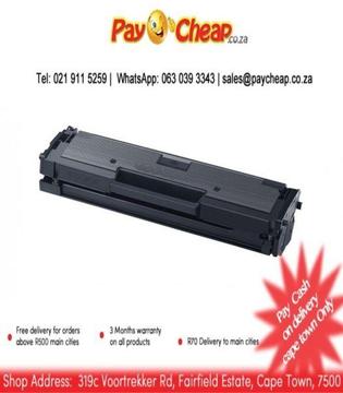 Replacement Toner Cartridge for Samsung MLT111S SL2020/2070 BLACK, 1000 Pages yield
