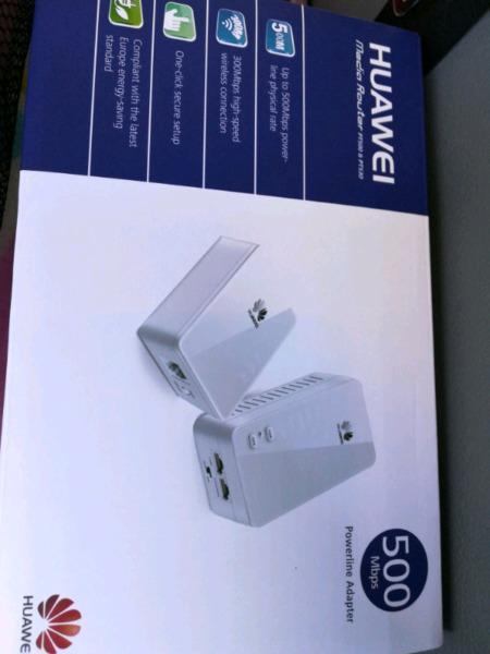HUAWEI WIFI extender repeater power cat power line PT530+PT550
