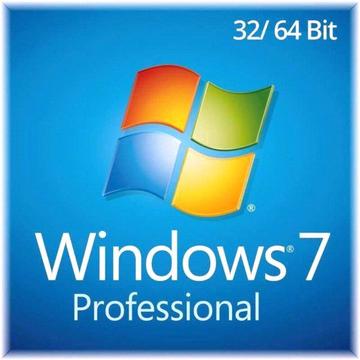 Genuine Windows 7 Pro License Key (32 & 64 Bit) - Lifetime Activation