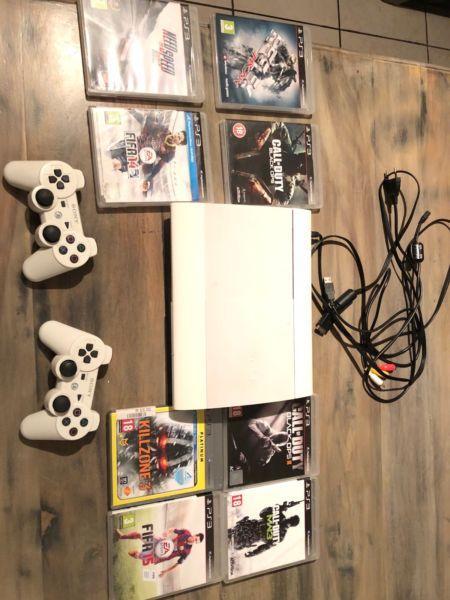 PlayStation 3 console with Games