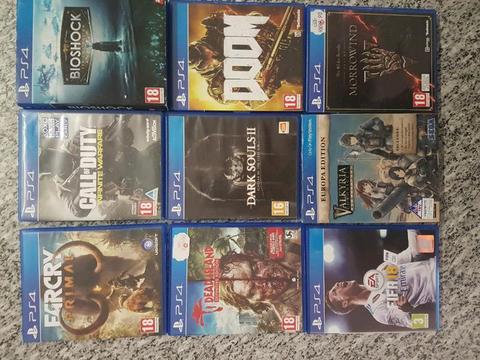 PS4 games for sale R300 each